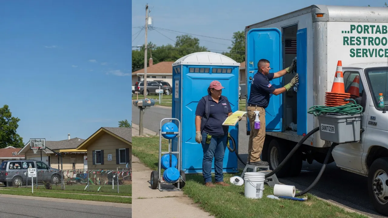 Portable Toilet Rental in Cerro Gordo, IL near me